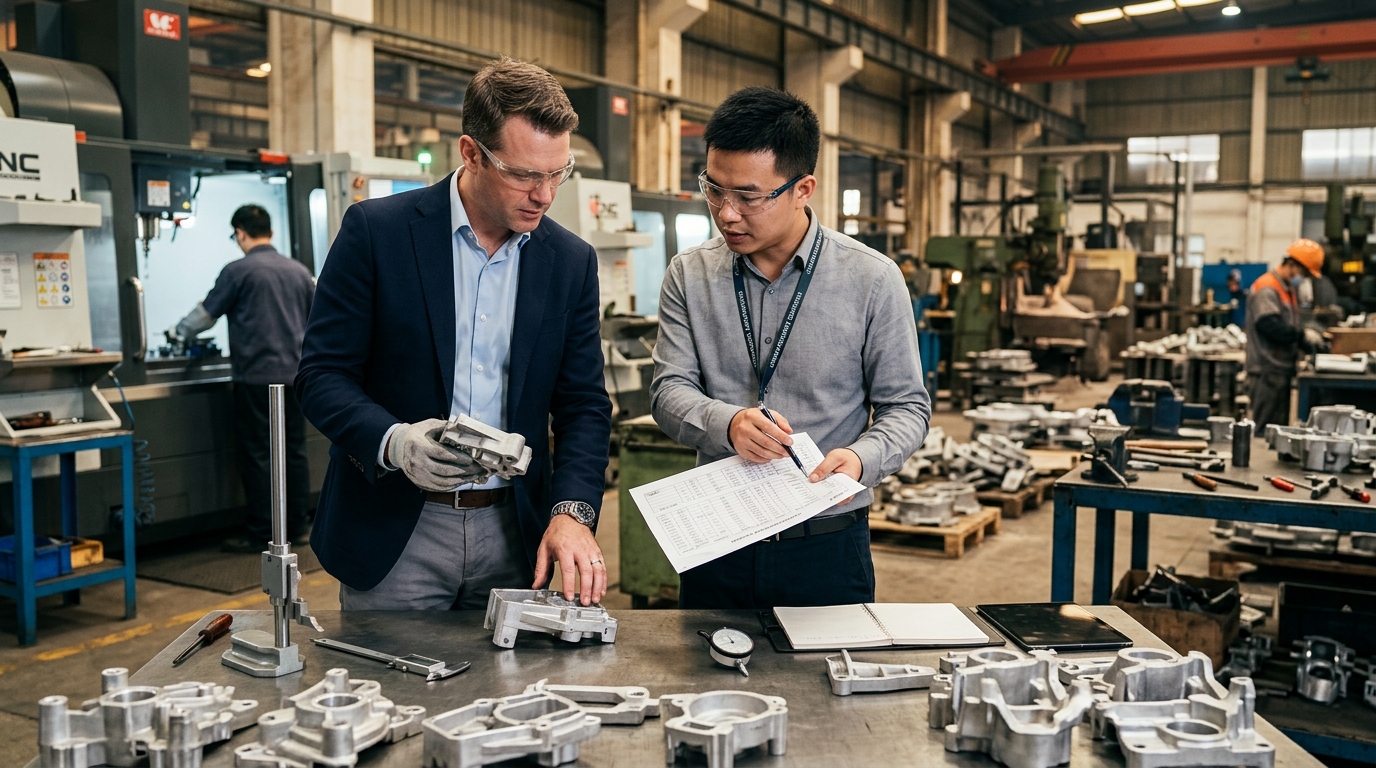 How to Vet a Sourcing Agent for Aluminum Castings in China