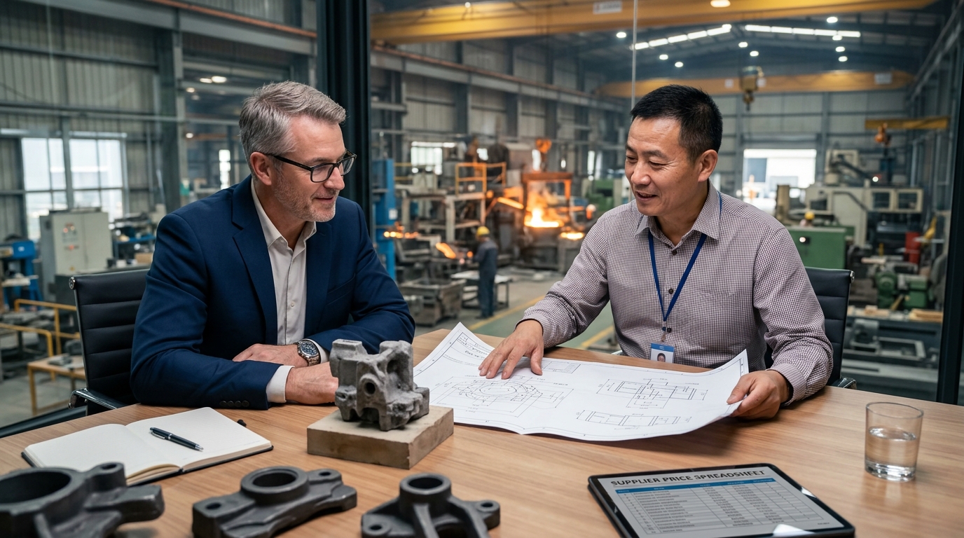 How to Negotiate with Chinese Casting Suppliers (7 Tactics)