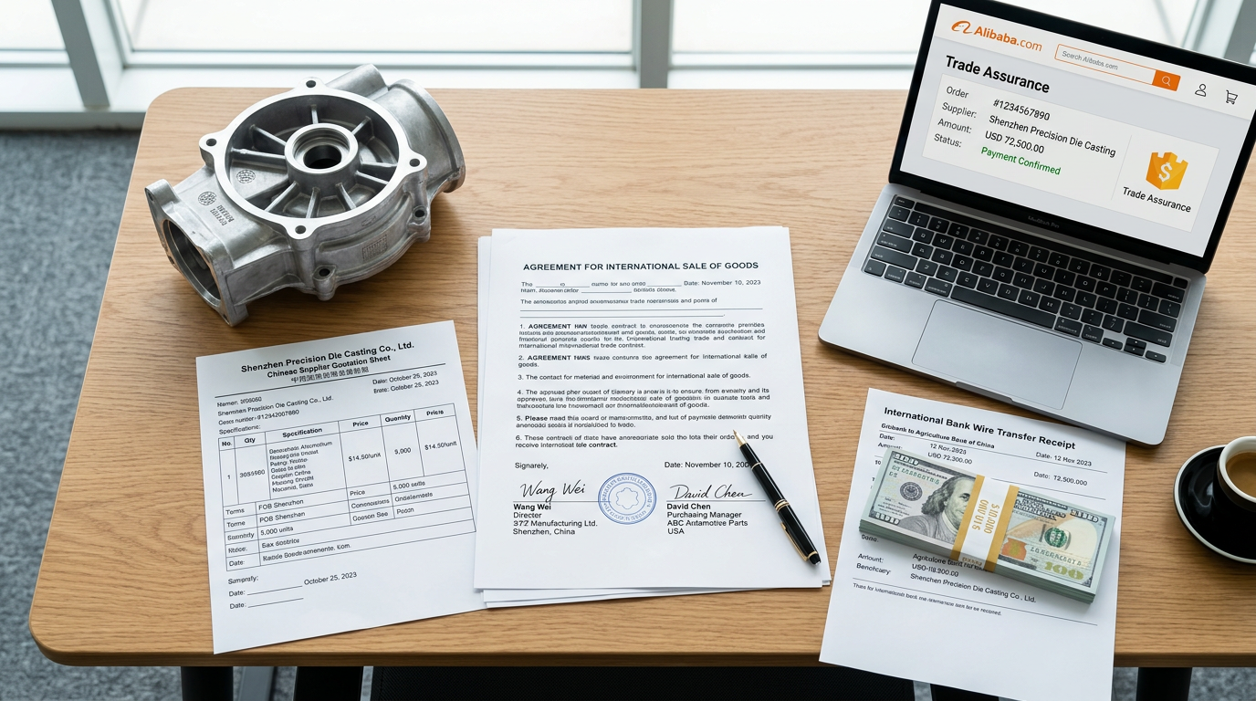 How to Secure China Aluminum Die Casting Payment Terms