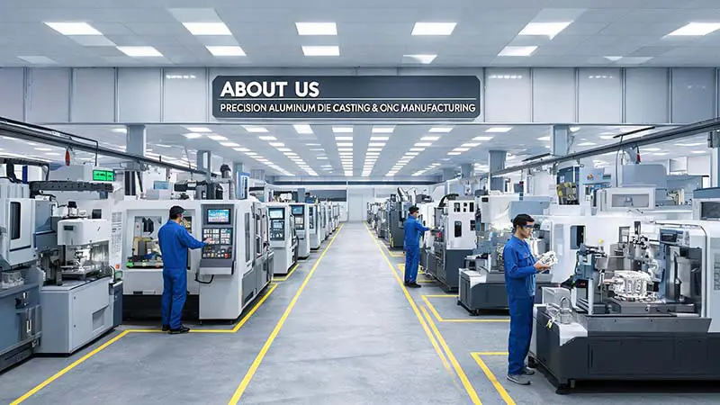 CNC precision machining workshop