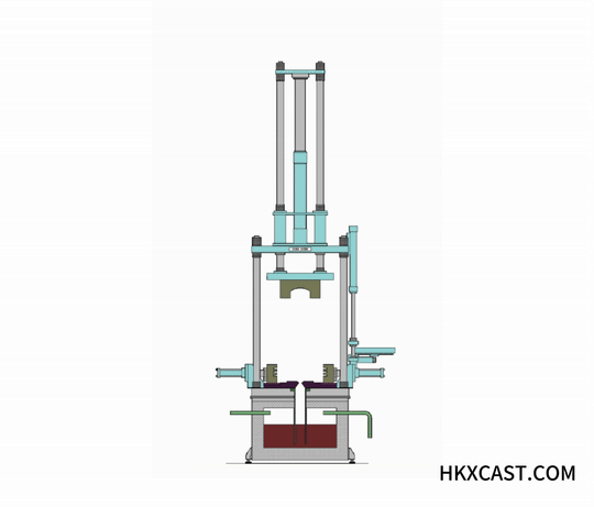 Low-pressure-casting-production-process