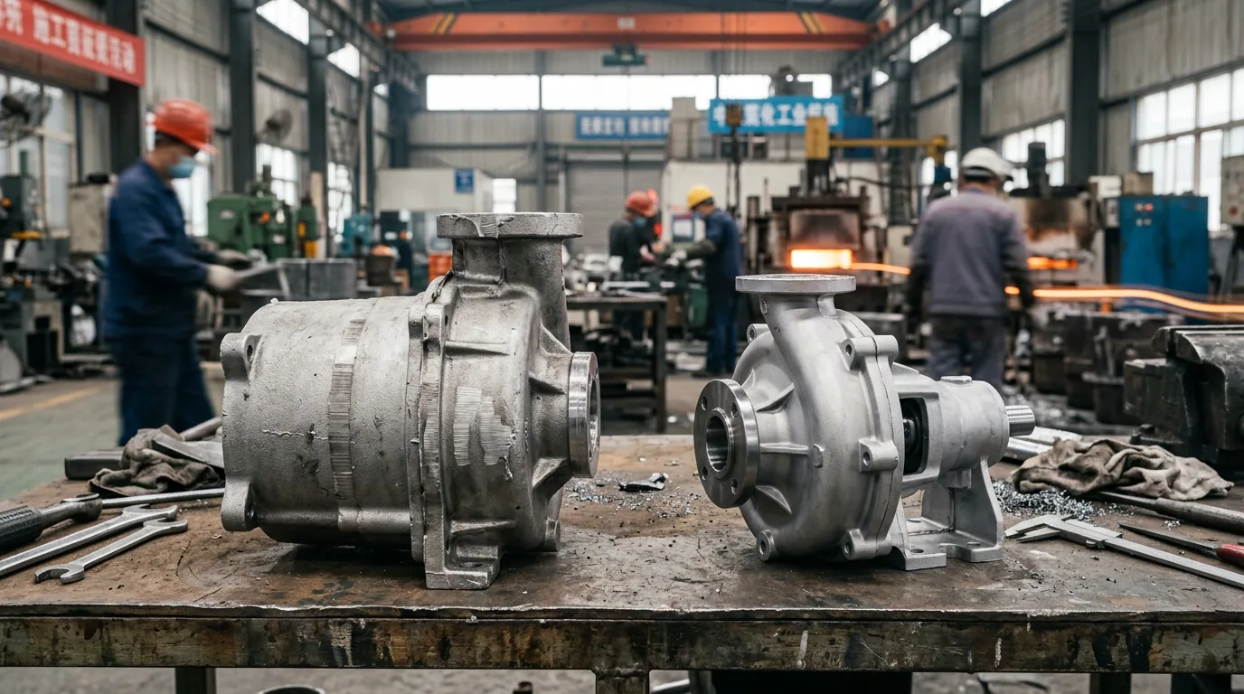 China gravity casting aluminum supplier producing permanent mold aluminum parts
