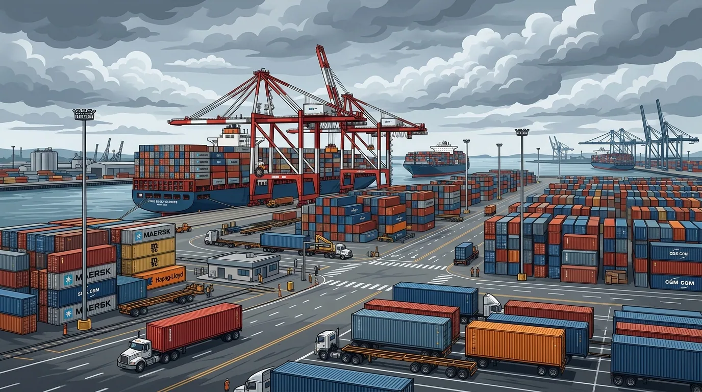 hidden costs importing aluminum castings from China at US port with demurrage and chassis fees
