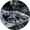 As machined finish on die cast parts